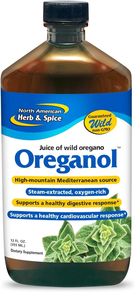 North American Herb och Spice, Juice of Oregano, 12 oz.