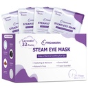 32 Packs Steam Eye Mask, Uppvärmd Eye Mask för sovande, varmt kompress för ögon, självuppvärmning Disposal Steam Mask Bekväm sömnmask för hem, kontor, spa, resor väsentligheter (Lavender)