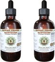 Hawaii Pharm Hawthorn Alcohol-Free Liquid Extract, Hawthorn (Crataegus Laevigata) Torkade Leaf och Flower Glycerite Natural Herbal Supplement 2x4 oz