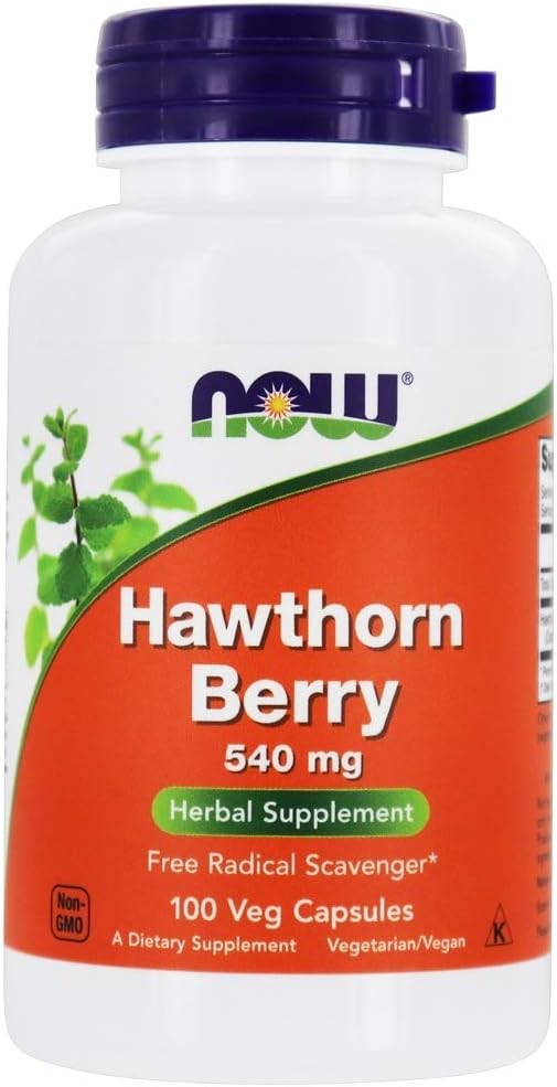 Nu Hawthorn Berry 540mg, 100 Veg Capsules (Pack of 4)