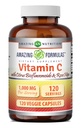 Fantastiska formler Vitamin C (Ascorbic Acid) 1000 Mg med Rose HIPS & Citrus Bioflavonoids | Veggie Capsules Supplement | Non-GMO | Gluten Free | Made in USA (120 Count)