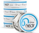 Nectr Energy Nootropic Pouches - Fresh Mint smaksatt, koffeinpåsar med Cognizin® Citicoline. Nikotinfri sockerfri hjärnbehandlingar. Smidig, hållbar fokus & energiförsörjning - 5 Pucks på 16pcs