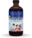 Planetariska växtbaserade Calm Child Herbal Syrup - Inkluderar lugnande botaniska kamomill, Lemon Balm, Catnip & More - 8oz