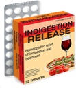 Miers Lab Indigestion Relief Capsules, homeopatiska tabletter för Heartburn Relief, säker och effektiv, snabbverkande, 32 tabletter