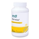 Klaire Labs SFI Health Serralase - Vegetarian Proteolytic Enzyme Blend med Serratia Peptidase & Bromelain för Digestion, Källa från Papaya & Pineapple, Hypoallergenic (90 Enteric Coated tabletter)