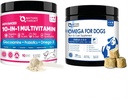 NATURE TARGET Dog Vitamins Pulver - Omega 3 Fiskolja för hundar