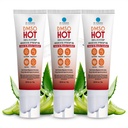 Dr. Robaina DMSO HOT Roll-On - 99,9% ren farmaceutisk grad | Multi-Ball Applicator för riktad värme | Zechstein Magnesium, MSM, Arnica, Aloe Vera, Vitamin E - 4 oz | Made in USA