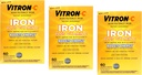Vitron-C High Potency Iron Supplement med Vitamin C, LimitedQuantity (180 greve Total)