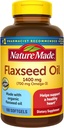 Flaxseed Oil 1400 mg Softgels, 100 greve för hjärthälsa