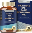 Totaria Urolithin Ett tillägg 1000 mg med NAD+, Q10, Resveratrol
