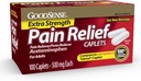 GoodSense Extra Strength Pain Relief - Acetaminophen Caplets 500 mg - Huvudvärk, Muscle Ache, Arthritis Relief, 100 Count