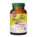 MegaFood Turmeric Curcumin Extra Strength - Joint Support Supplement - Turmeric Curcumin med Black Pepper & Boswellia Extract - Vegan - Made Without 9 Food Allergens - 60 Tabs (30 portioner)