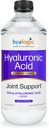 Hyalogic Hyaluronic Acid Joint Support Supplement (12 oz) - Avancerad Formel Joint Supplement - MSM & 100 mg Hyaluronsyratillskott - Gemensamma tillskott för kvinnor och män för övergripande gemensam hälsa