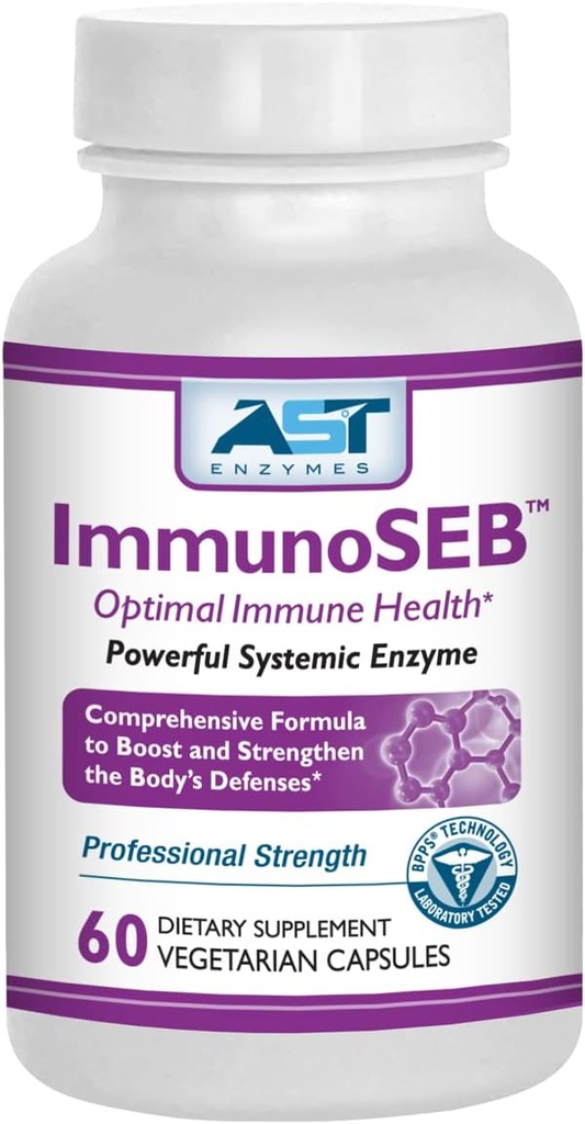 ImmunoSEB 60 vegetariska kapslar - immunhälsa - Systemiska enzymer