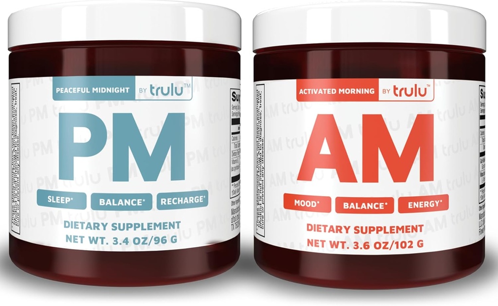 AMPM Nutrition: Aktiverad morgon (AM) + fridfull midnatt (PM) Bränn din dag med varaktig energi och njut av stressiga nätter - ett omfattande program för energi, humör, sömnstöd och tarmhälsa
