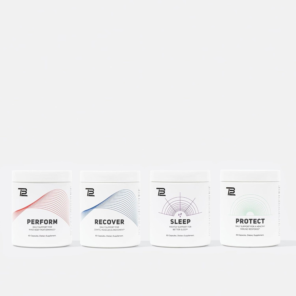 TB12 Premium Supplement Bundle - Innehåller sömn, prestanda, återställningsskydd