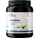 Designs for Health PurePea - 20g Vegan Pea Protein, Non-GMO Natural Drink Mix Powder Supplement, Vanilla (15 portioner / 450g)