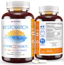 Restaurering Toenail Fungus Behandling Probiotiska piller - Nail Fungus Behandling för Toenail, svamp Fungi Foot Repair Extra styrka, Intensiv tå nagel förnyelse fötter Fungus Supplement - Månad Supply 60ct