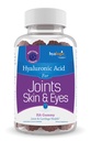 Hyalogic Hyaluronic Acid Gummies Mixed Berry Flavor HA Gummies - Gluten-Free Gummy Vitaminer för vuxna - HA Supplement för gemensamma, hud och ögon (30 greve)