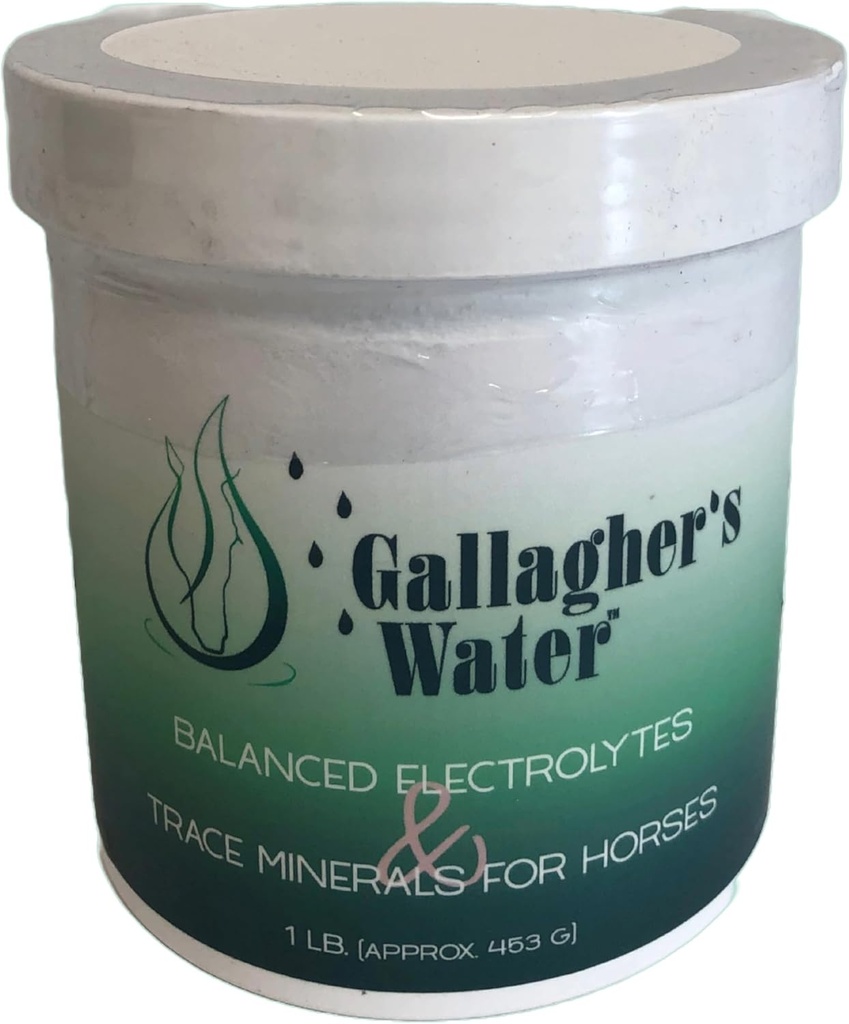 Gallaghers vattenbalanserade elektrolyter och spårmineraler för hästar, 1LB