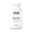 Vital Nutrients Vitex 750 | 750mg Chaste Tree Berry Extract | Stöd för Hormon, fertilitet och Menstrual Cycle Balance * | Gluten, Dairy, Soy Free | Non-GMO | 120 kapslar