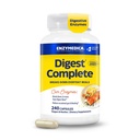 Enzymedica Digest, Full-Range, Everyday Digestive Enzymes, erbjuder snabbverkande gas och uppblåst lättnad, 240 greve