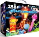UNGLINGA 250+ Science Experiments Kits for Kids, Boys Girls Toys Birthday Gåvor Idéer, Kemi Set, S.T.E.M Aktiviteter Utbildningsprojekt, Volcano Scientist Kit