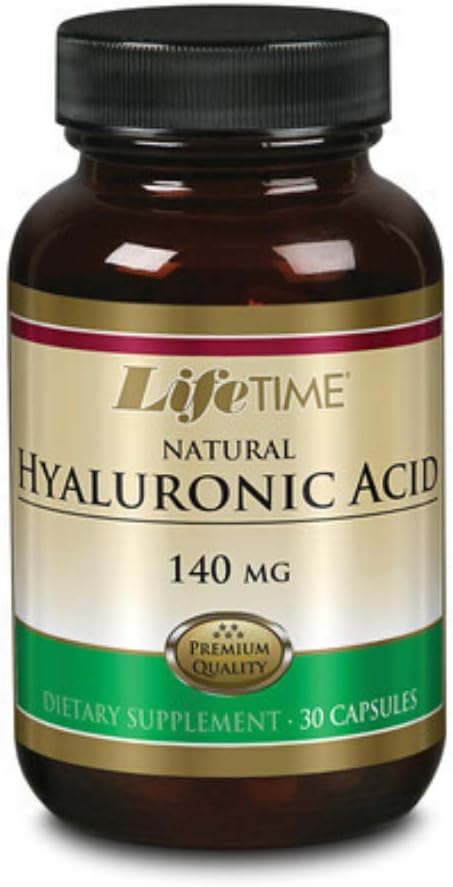 LIFETIME Hyaluronsyra, kapsel (Btl-Glass) 140mg | 30ct