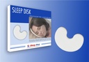 Sleep Disk av Dr. Organizer - Breathe Easier & Sleep Better med ergonomisk skumskiva - minskar snarkning, ökar luftflödet, skyddar hud och ögonfransar - bra för allergier och komfort på natten