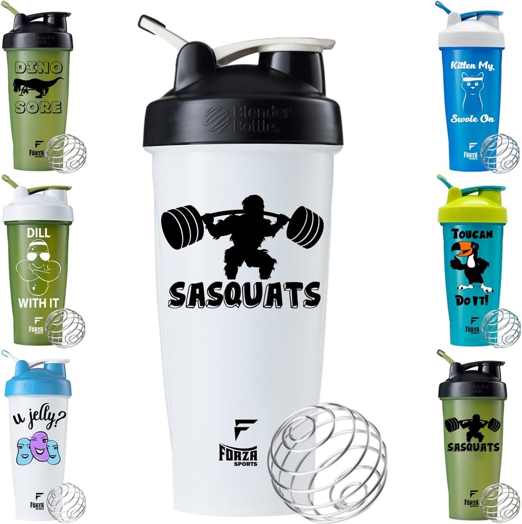 Forza Sports Blender Bottle x Classic 28 oz. Shaker - Sasquats - svart