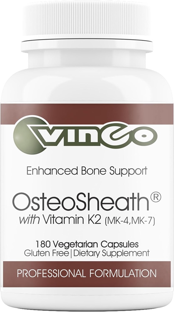 Vincos - OsteoSheath4 med vitamin K2 - 180 kapsel av Vinco