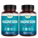 Nested Naturals Magnesium Glycinate Chelate - 200mg Chelated Magnesium Supplement for Muscle Cramps, Relaxation, & Sleep Support - 100% Albion TRACCS Buffered Magnesium Glycinate - 240 Vegan Capsules