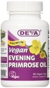 Deva Vegan Vitamins Evening Primrose Oil Vcap, 90 greve