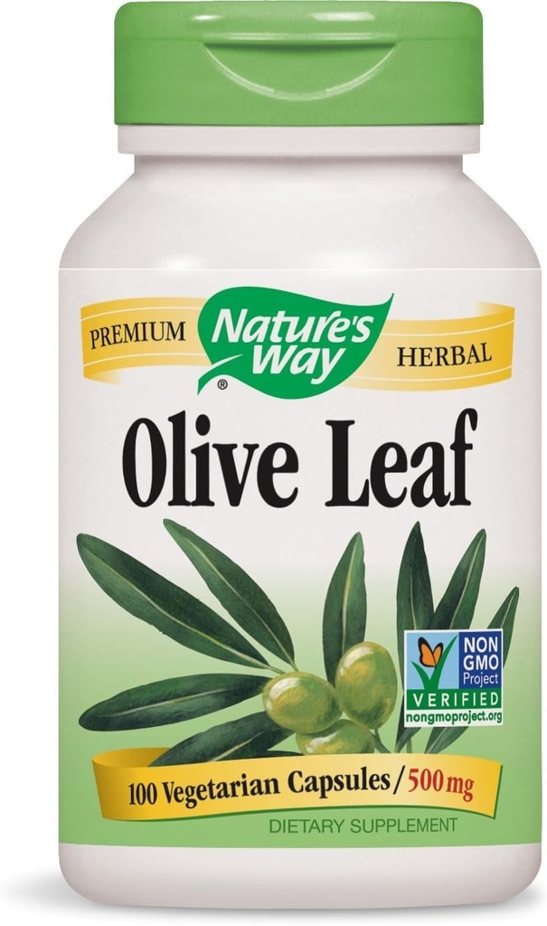 Naturens sätt olivblad, 100 kapslar (Pack of 2)