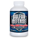 Sulfur Defense Opti-MSM 99,9% Pure MSM Powder Capsules, Made in USA, Organic Methylsulfonylmethane, icke-GMO, Gluten-Free, Immune System Booster, Soothes Joint Pain, Younger Skin, Hair, Nails, 180 caps