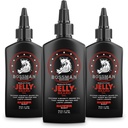 Bossman Jelly Beard Oil för Män - 3 Pack (12 oz i Total, Hammer Scent) - Softens, Moisturizes & Conditions med naturliga ingredienser