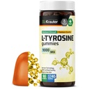 BIO KRAUTER L Tyrosin Supplement Gummies - 1000 mg Styrka - 90 Vegan Chews - Mood and Cognitive Support - L-Tyrosine Gummies - Pectin-Based Formel