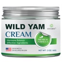 Wild Yam Cream for Hormone Balance, Organic Wild Yam Cream for Women for Hot Flashes and Night Sweats Menopause Relief, 2 oz
