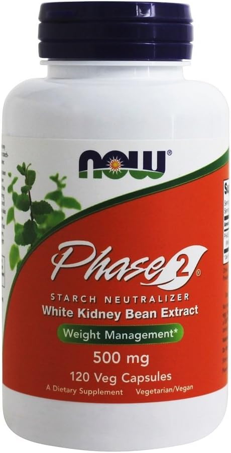 Nu livsmedel, fas 2 stärkelse neutralizer, 500 mg, 120 Veg kapslar