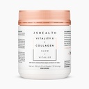 JSHealth Vitamins Vitality X + Collagen - Beauty Powder Supplement med Aloe Vera Silica och Vitamins C & E för att Nourish Hair Skin och Nails (180g)