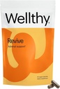 Wellthy Revive Stress Support Capsules - Öka energi och förbättra mental hälsa (60 greve)