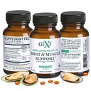 GLX3 Green Lipped Mussel Oil Capsules for Joint and Muscle Support | Extra-Strength ETA, EPA, DHA Omega-3 Green Lipped Mussel Supplement for Comfort, Flexibility & Recovery av HakaLife GLX3