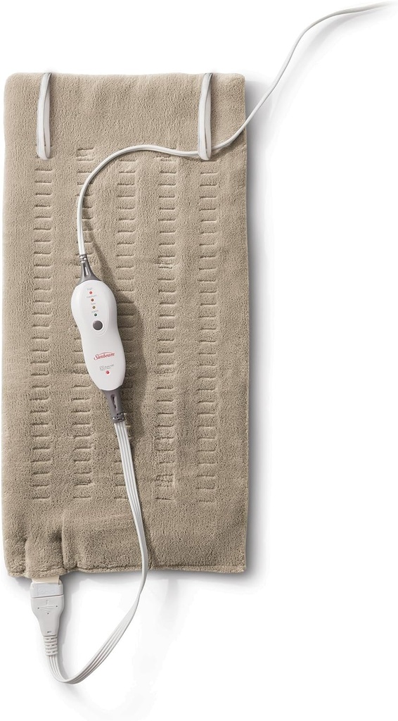 Sunbeam Premium Sunbeam Heating Pad med Compact Storage King Size Beige