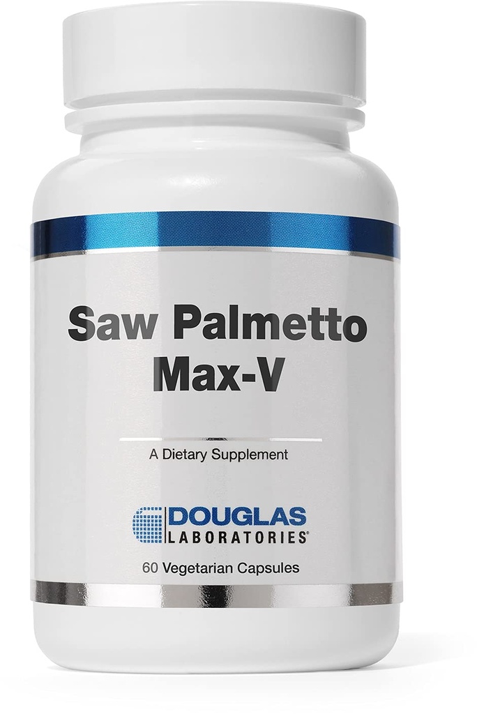Douglas Laboratories såg Palmetto Max-V | Standardiserad Saw Palmetto för prostatastöd | 60 kapslar