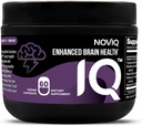 IQ - 11-i-1 Nootropic Brain Supplement: Stöder Memory & Cognition - Bioaktiv B-Complex w / 5-MTHF, L-Theanine, L-Tyrosine, Bacopa, Ginkgo, Huperzine - Vegan, Non-GMO, Koffeinfri - 60 Count