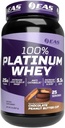 EAS 100% Platinum | 3 Ultra-Platinum Whey Proteins | Öka storlek och styrka | 25g protein, 5,5 g BCAAs | 2 pund (Chocolate Peanut Butter Cup)