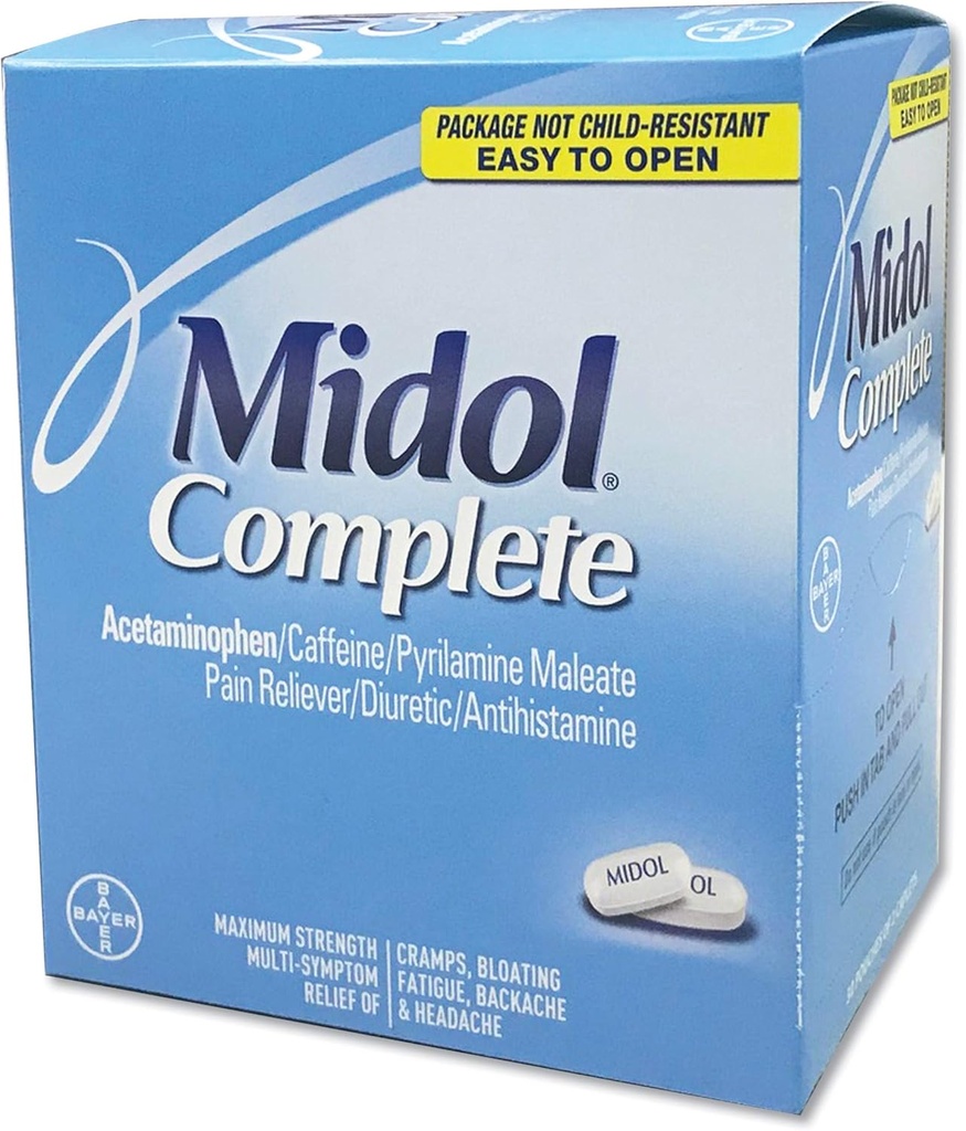 Midol Menstrual Komplett 50 kapell