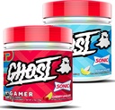 GHOST Gamer Sonic Bundle: Energi- och fokusstödformel - Ocean Water och Cherry Limeade