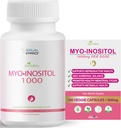BIOLABS PRO Myo-Inositol Supplement 1000mg - Naturligt koststöd för cellulär hälsa och välbefinnande, Premium Non-GMO, Gluten-Free, Kosher Certified, Paraben-Free - (120 Caps - 2-månaders leverans)