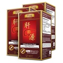 AFC Japan Ultimate Liver Care - Cleanse Detox Formula med Amino Acid L-Ornithine, L-Citrulline, L-Cystine och Turmeric - Liver Health Support Supplement, 90 Veggie Capsules x 3